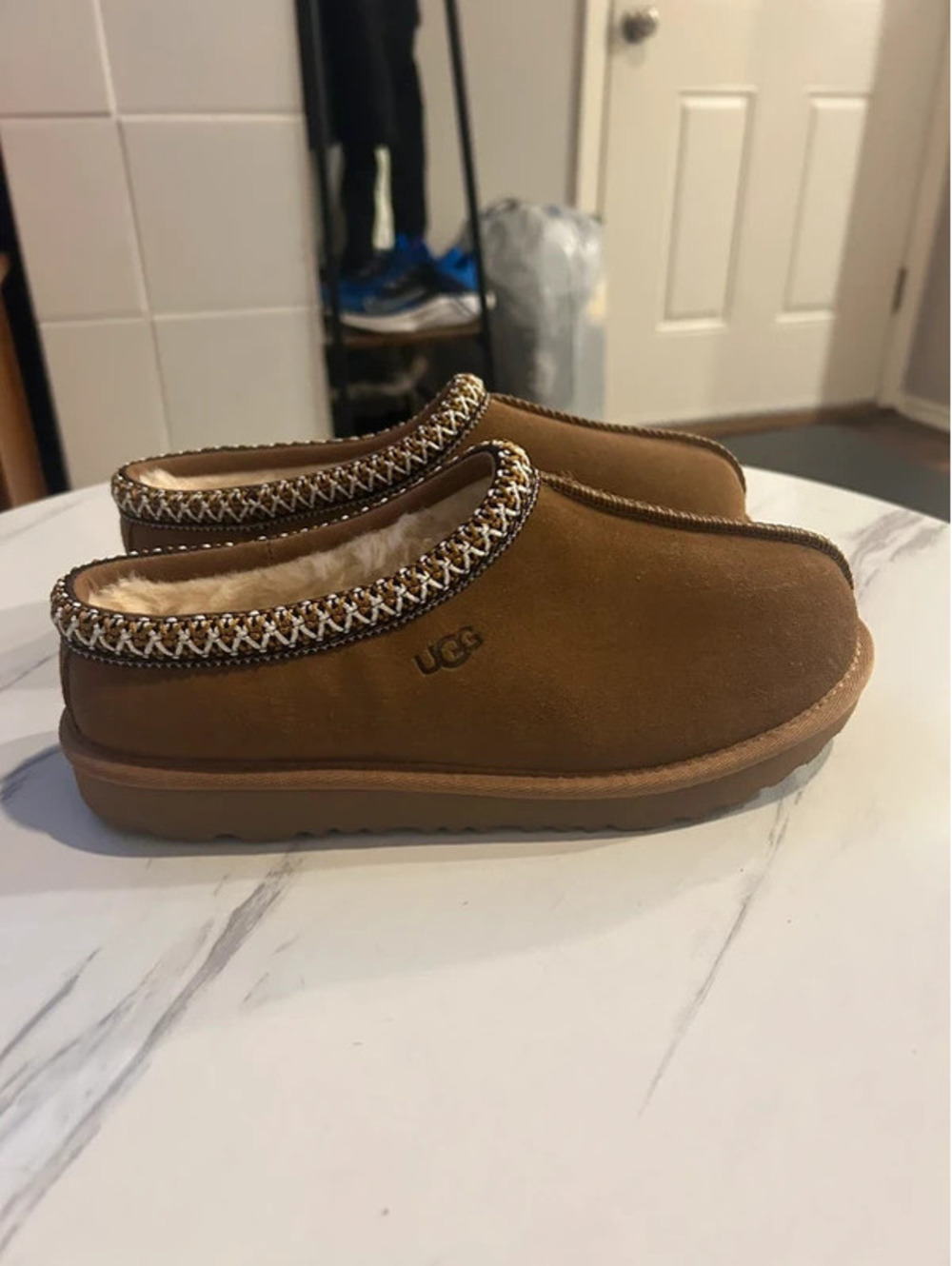 UGG Tasman II Chestnut Kids Size 5 / Women’s Size 7 Slippers 1019066K Brand New